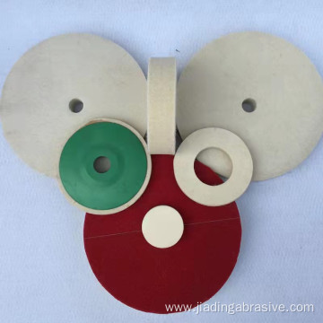 wool felt polishing wheel for stainless steel